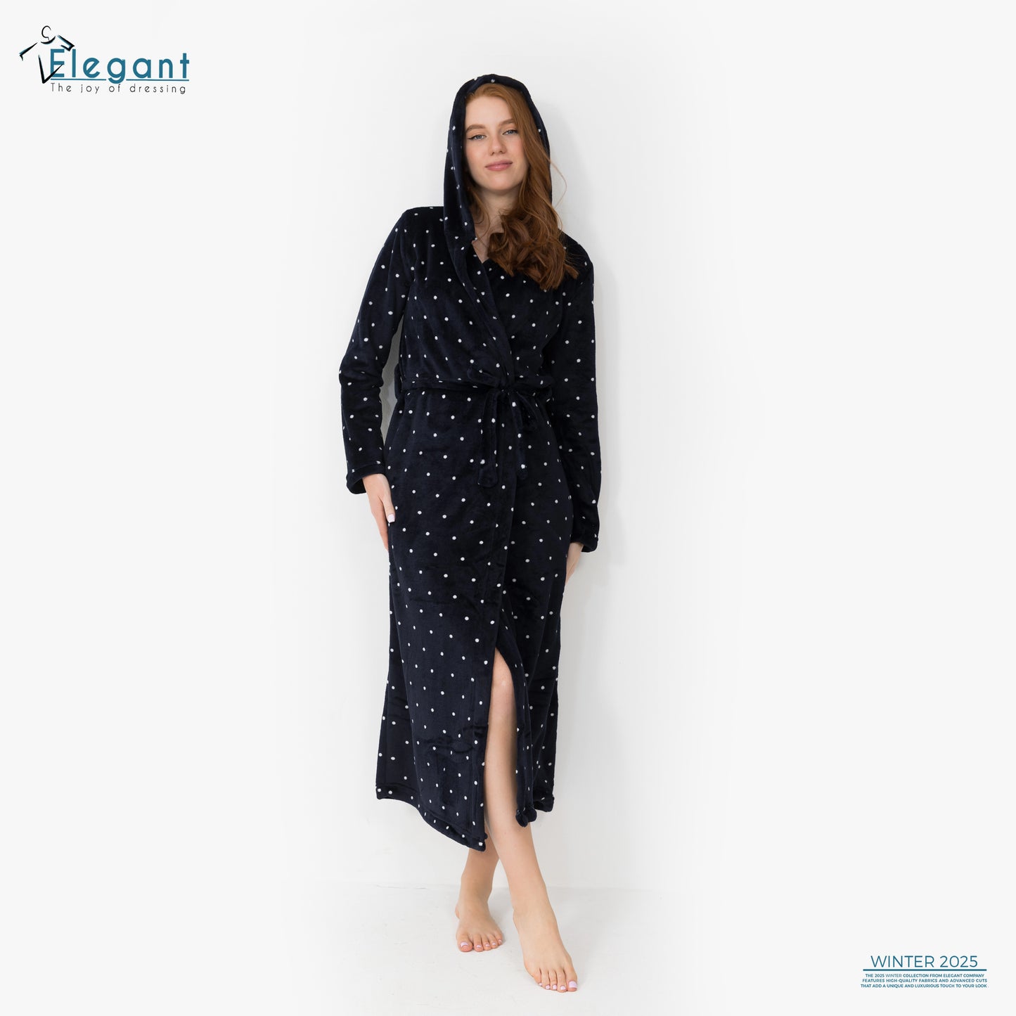 Polar Long Robe - Navy Pearl