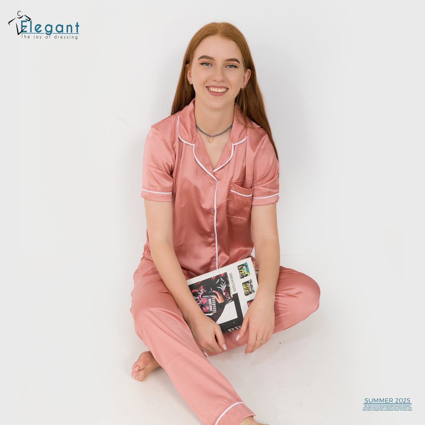 Satin Classic PJ Pants - Simon