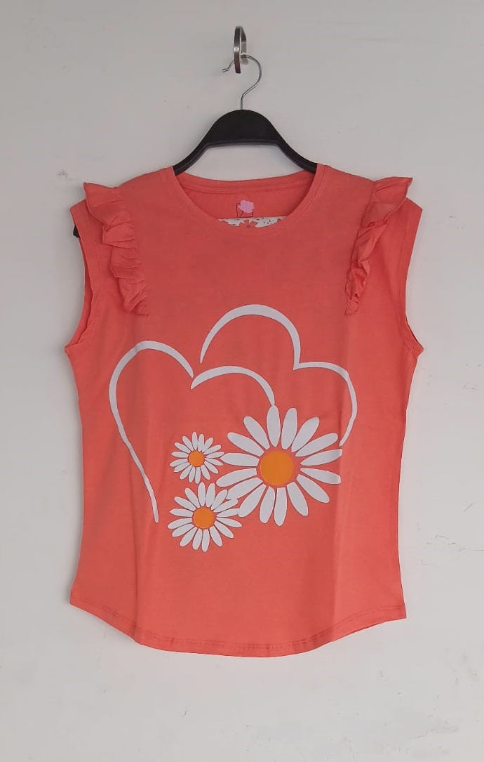 PJ Panatcourt Orange- Floral