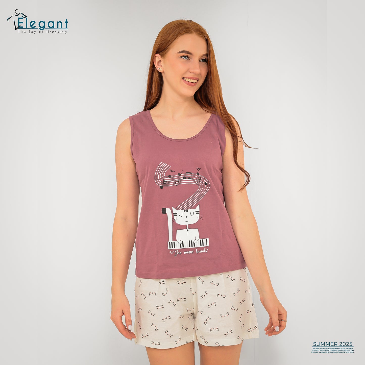 PJ short Cotton Cashmere - Meow Music Band