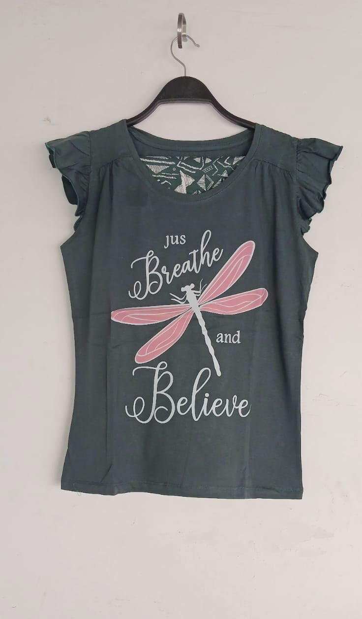 PJ Panatcourt Dark Green- Butterfly