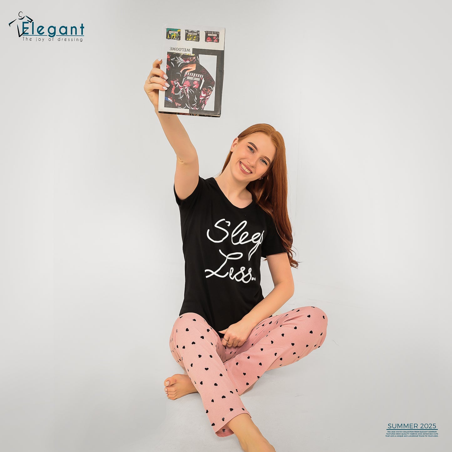 PJ Pants Cotton Black - Sleep Less