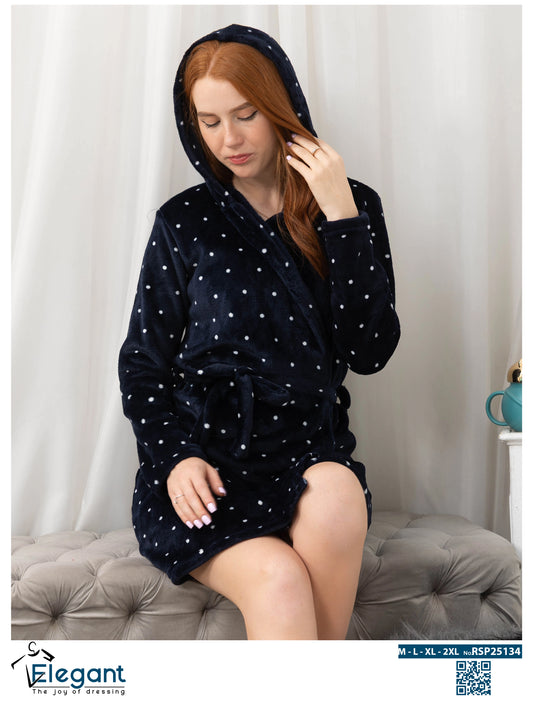 Polar Mini Robe - Navy Pearl