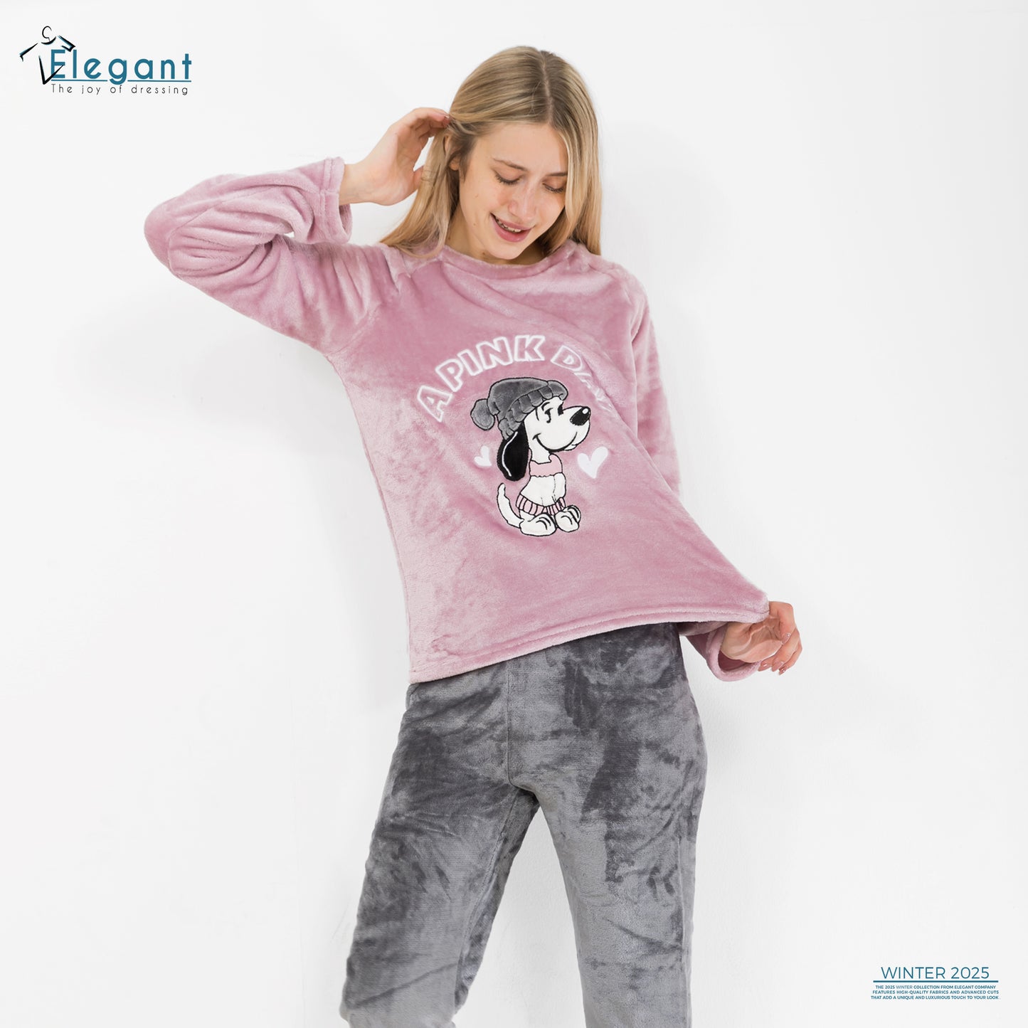 Polar PJ Rose/Grey - Pink Day