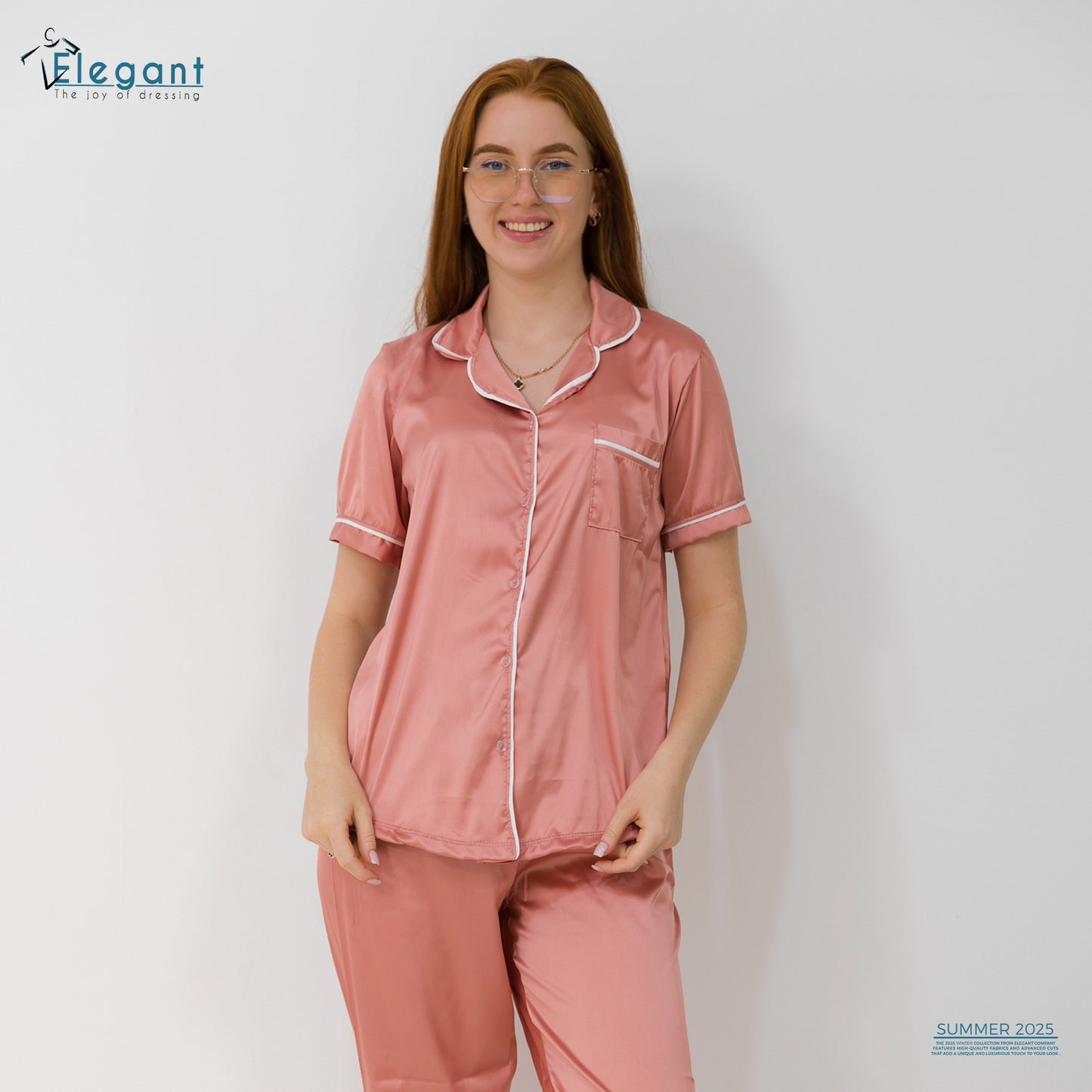Satin Classic PJ Pants - Simon