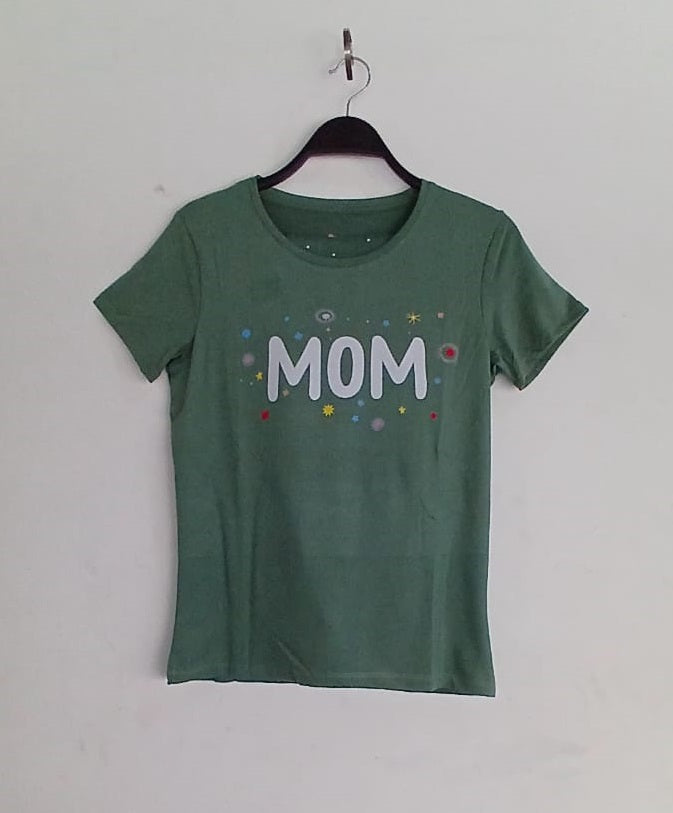 PJ Pants Polycotton Green- MOM