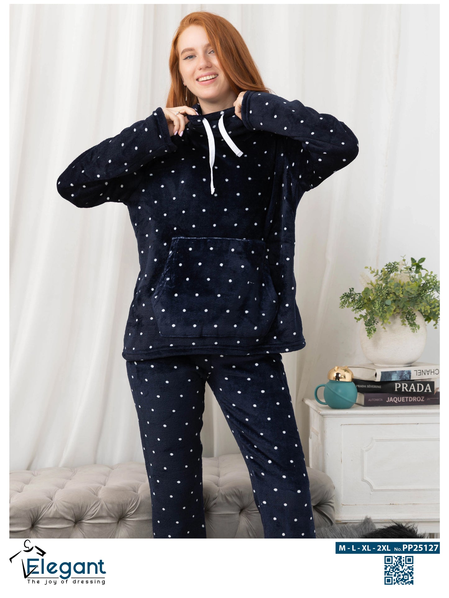 Polar PJ Turtleneck - Navy Pearl