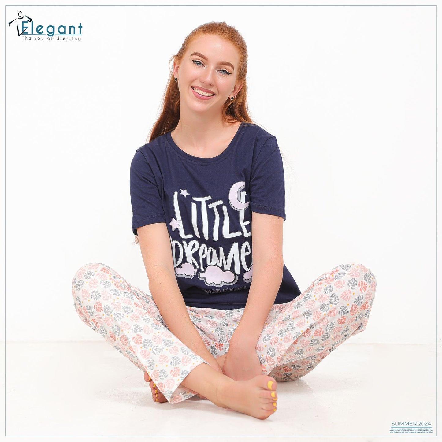 PJ Pants cotton Navy - little dreamer