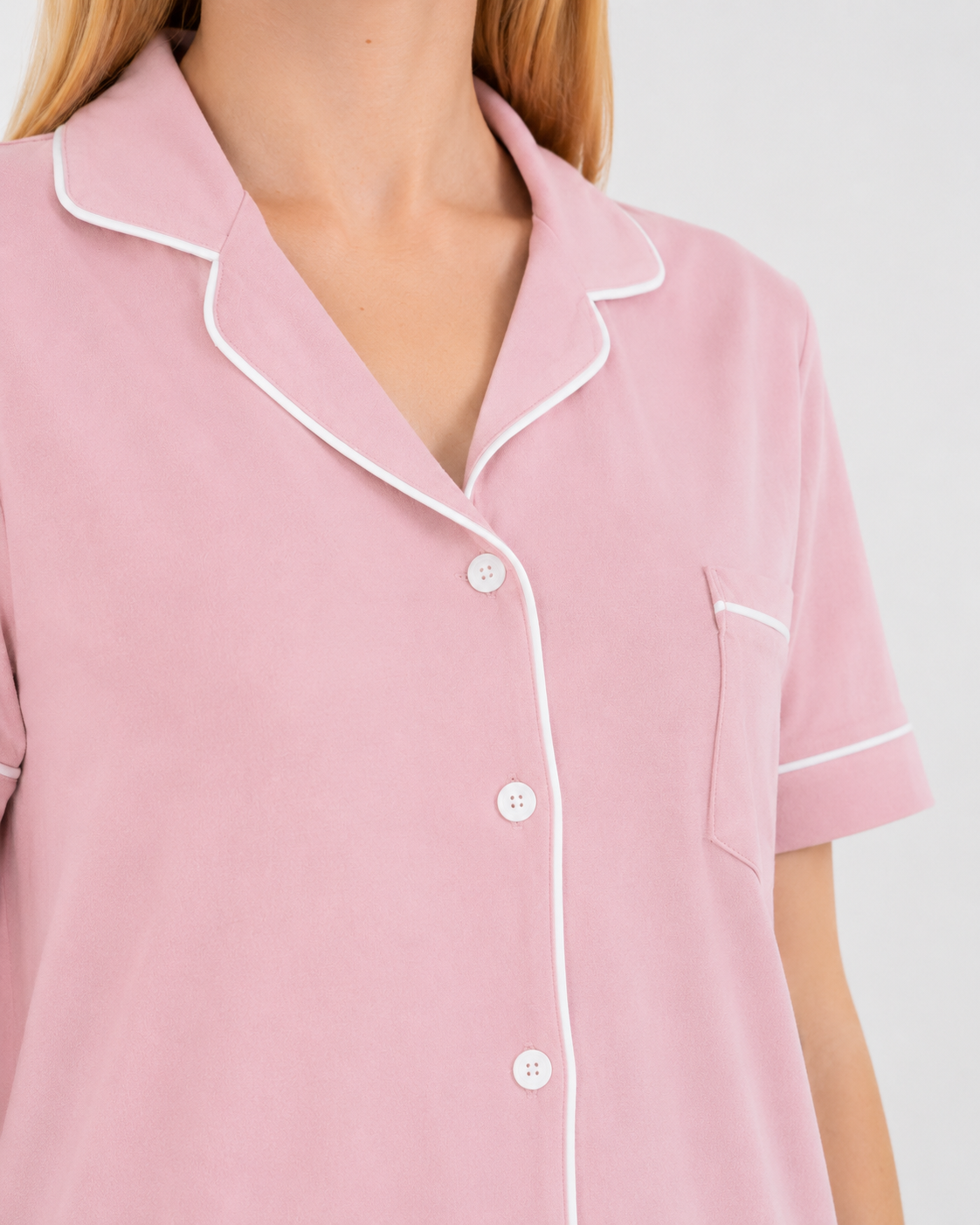 Classic PJ Shorts - Baby Rose