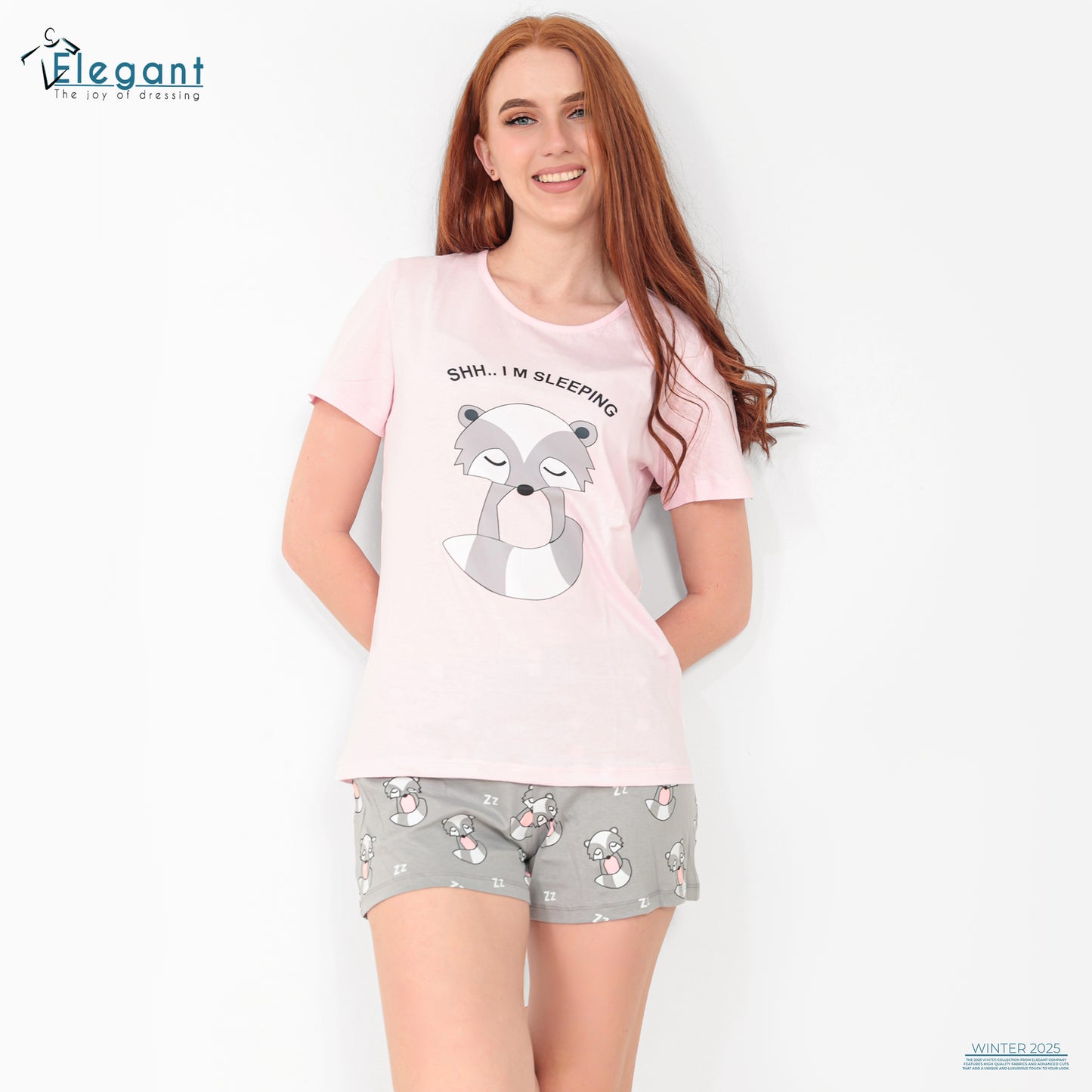 PJ short Cotton Baby Rose - i'm Sleeping