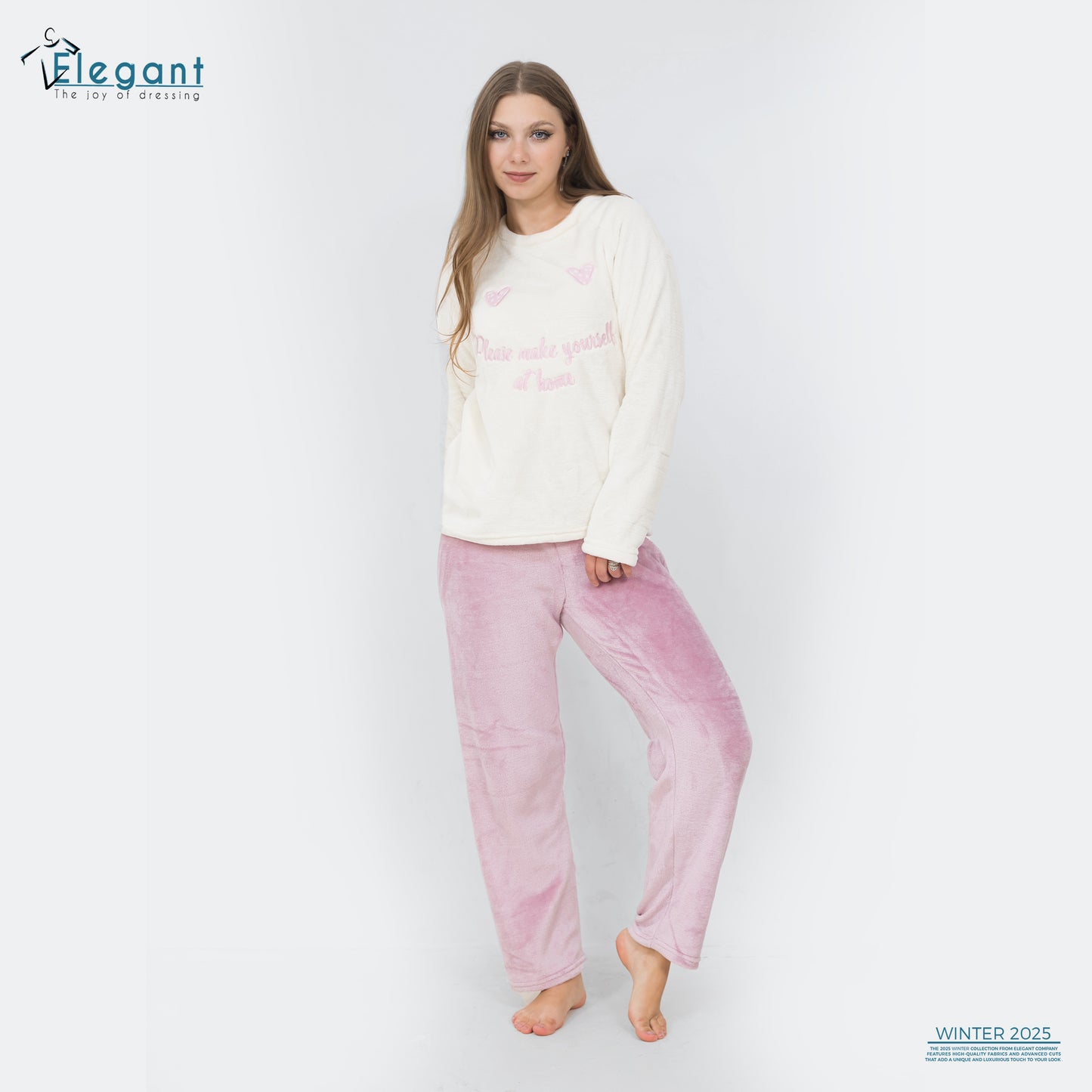 Polar PJ Offwhite/Rose - Home