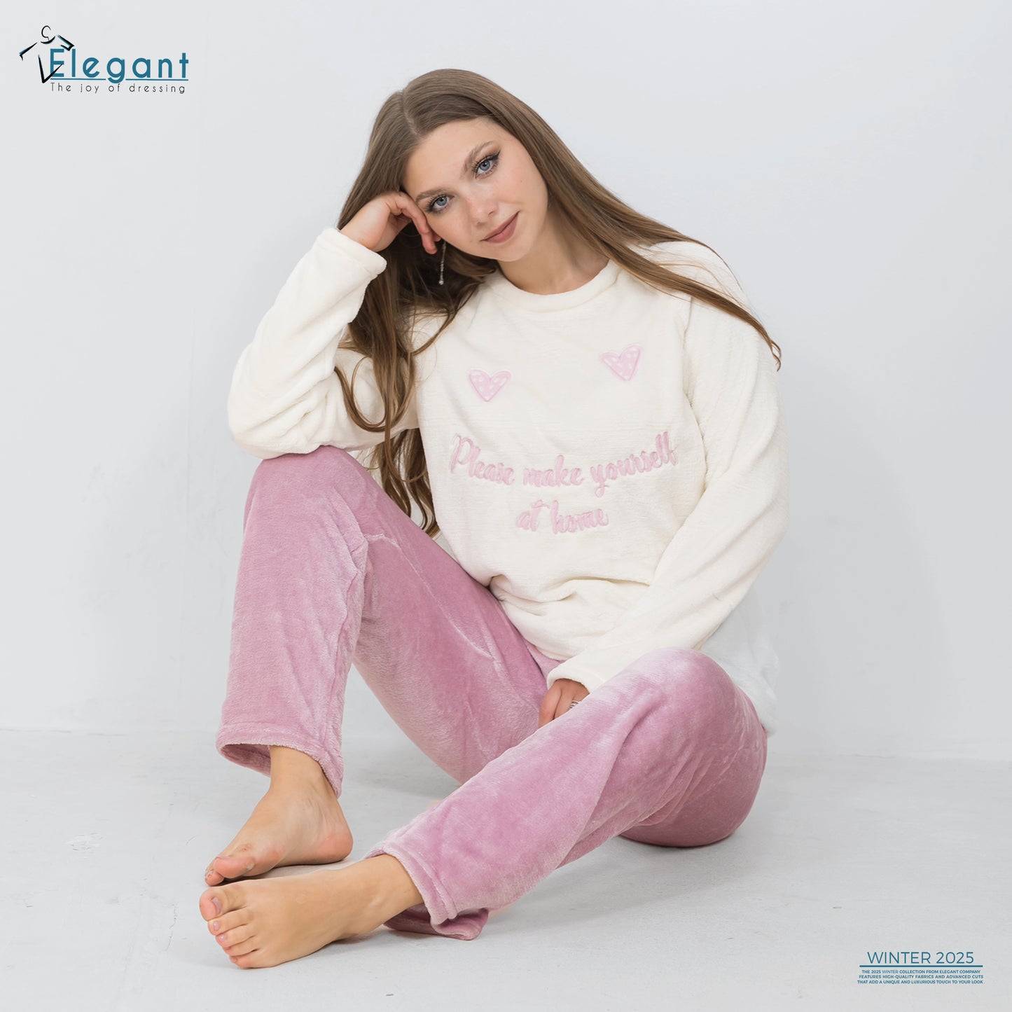 Polar PJ Offwhite/Rose - Home