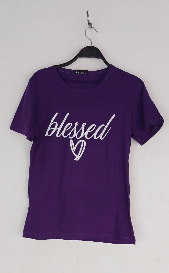 PJ Pants cotton Purple - Blessed
