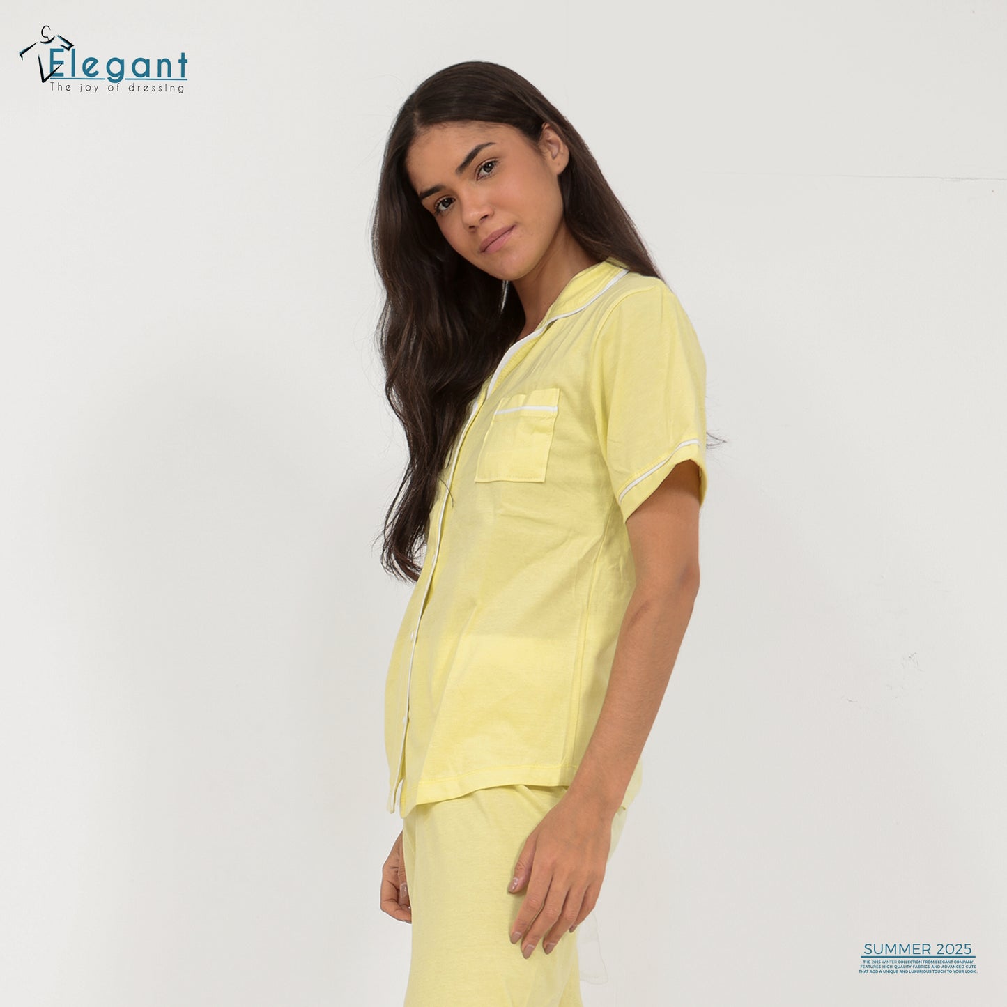 Classic PJ Pants Cotton - Plain Yellow