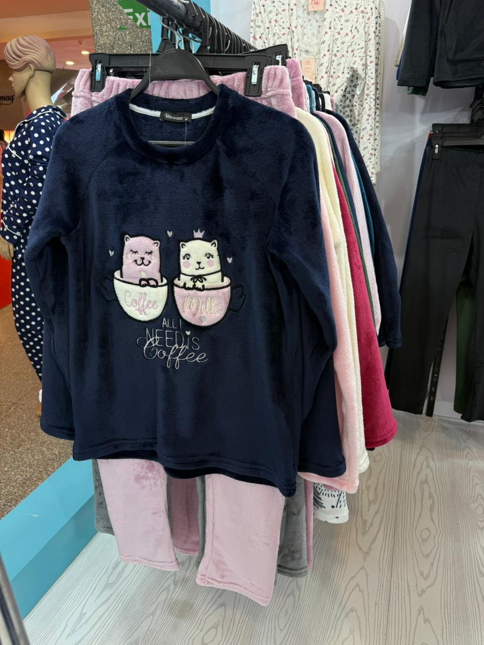 Polar PJ Navy - All i need is coffee