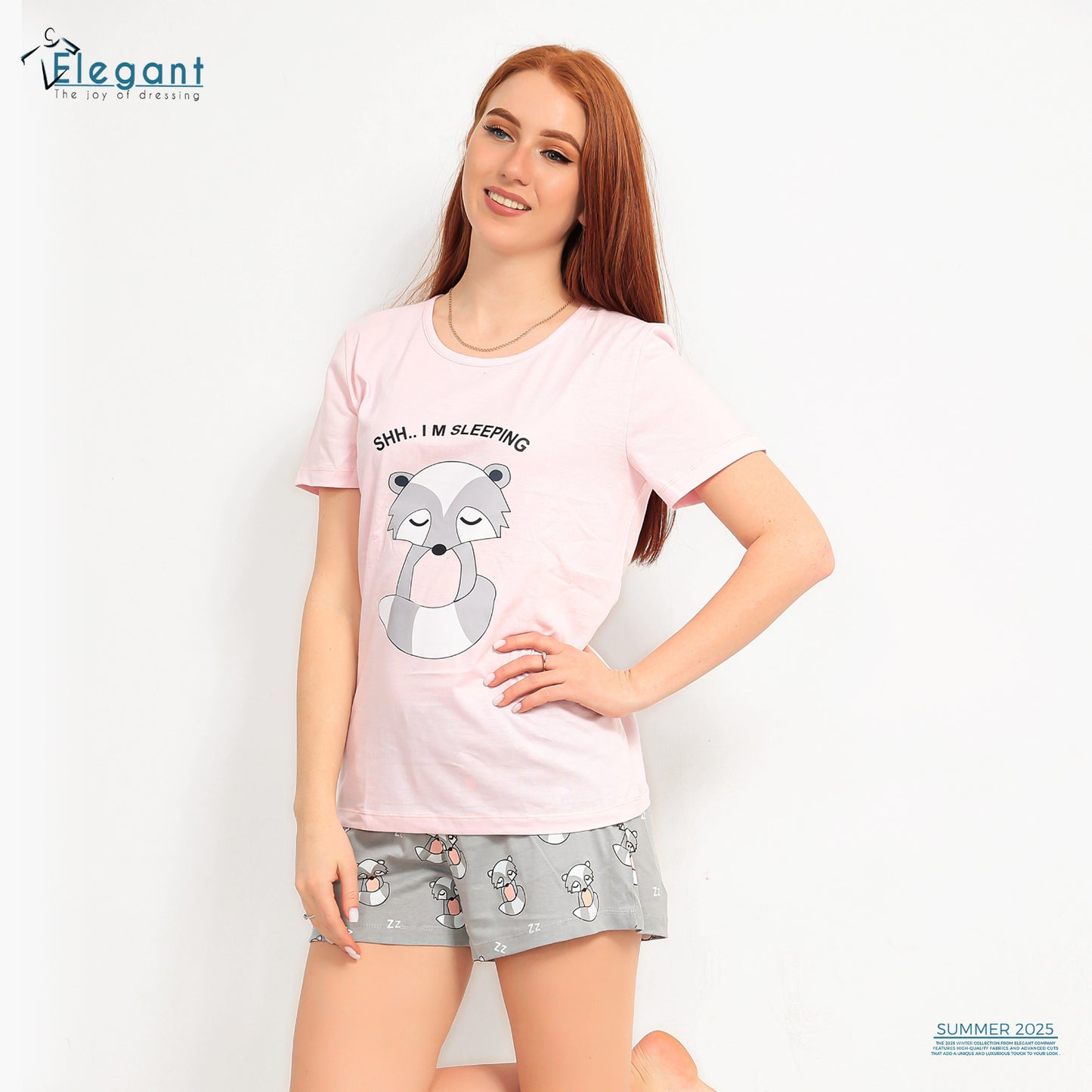 PJ short Cotton Baby Rose - i'm Sleeping