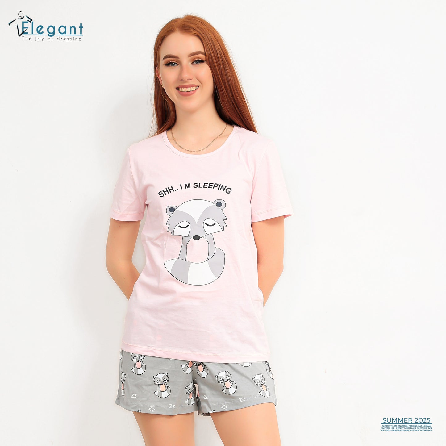 PJ short Cotton Baby Rose - i'm Sleeping