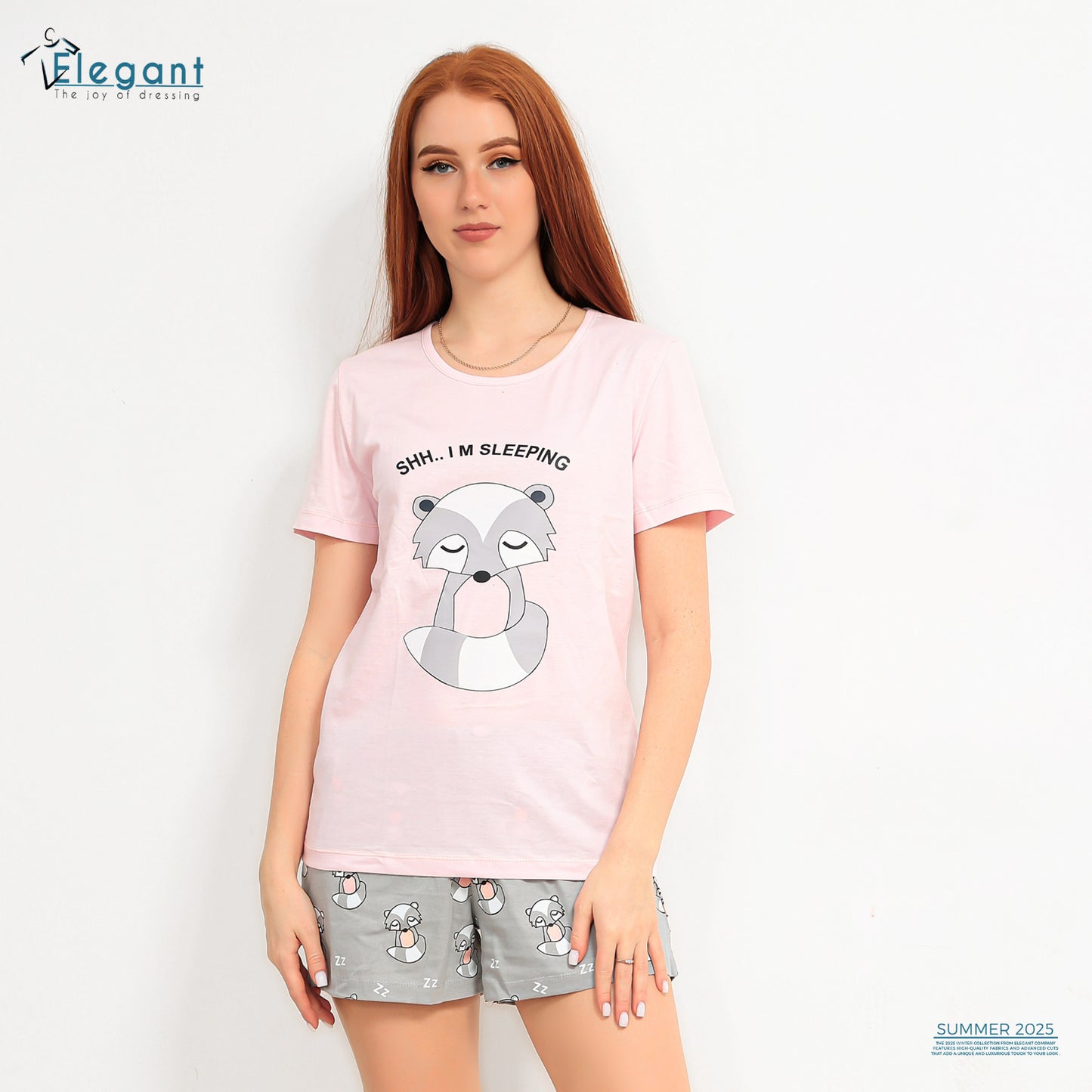 PJ short Cotton Baby Rose - i'm Sleeping