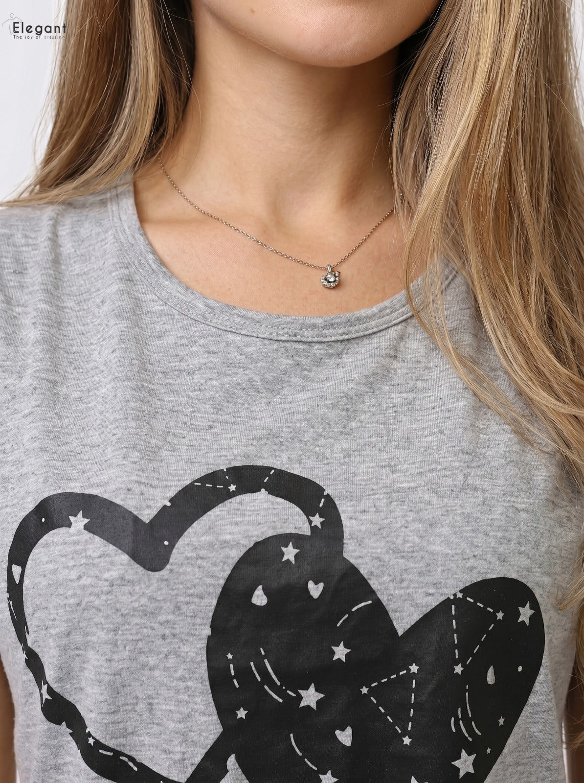 PJs Pants Cotton - Grey - Love the Starry Night