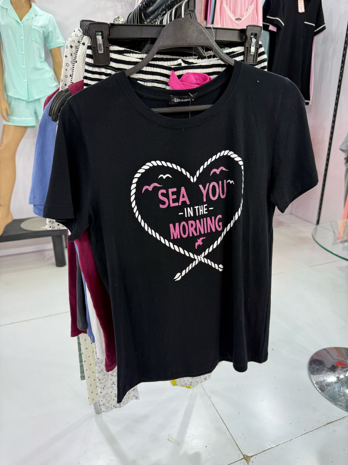 PJ short Cotton Black - Sea You