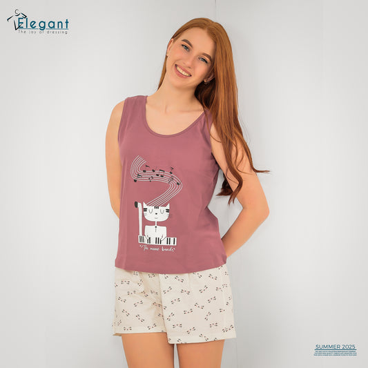 PJ short Cotton Cashmere - Meow Music Band