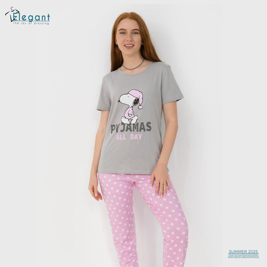 PJs Pants Cotton - Grey - Pyjama all day