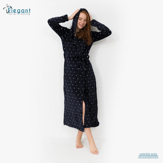 Polar Long Robe - Navy Pearl