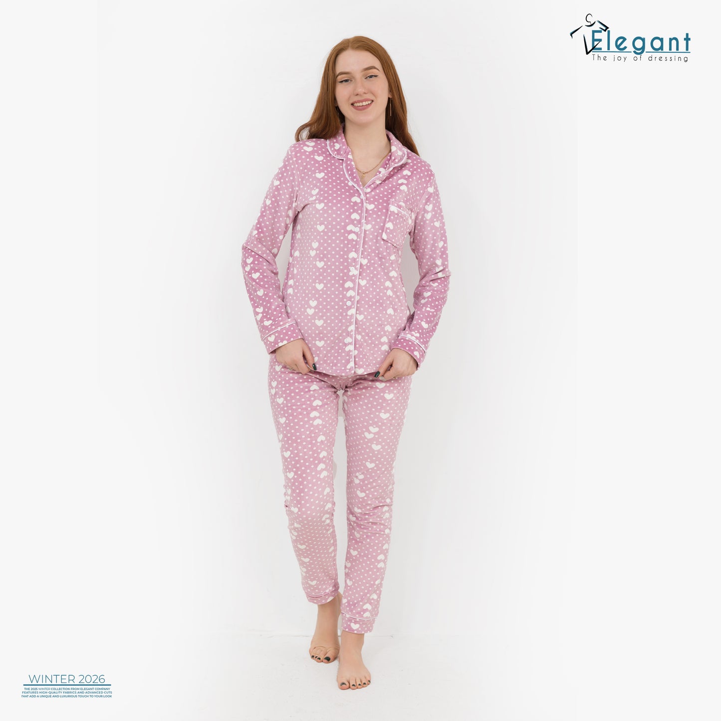 Velvet Classic - Dotty Hearts Cashmere