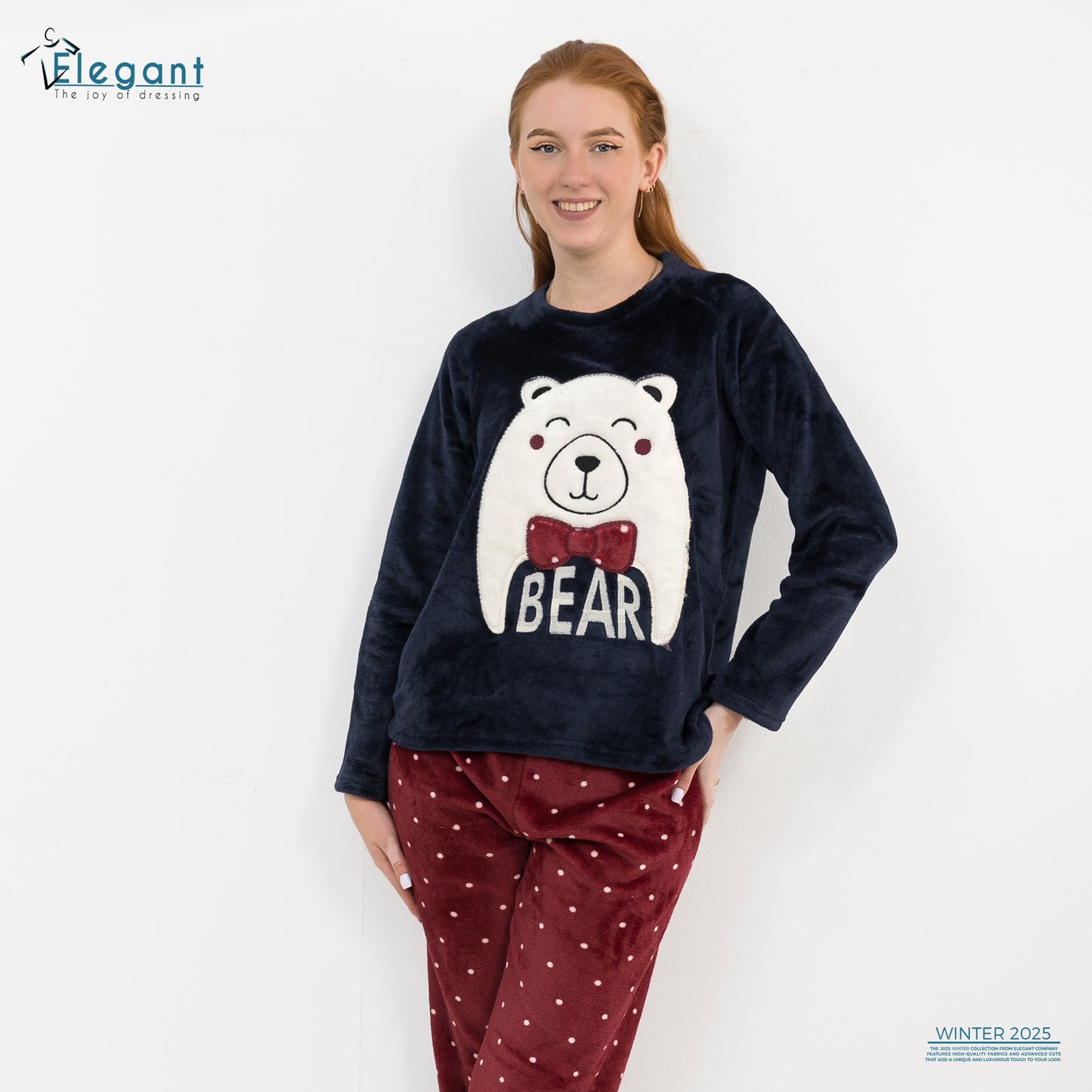 Polar PJ Navy - Tie BEAR