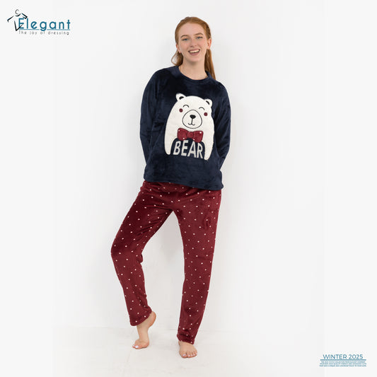 Polar PJ Navy - Tie BEAR