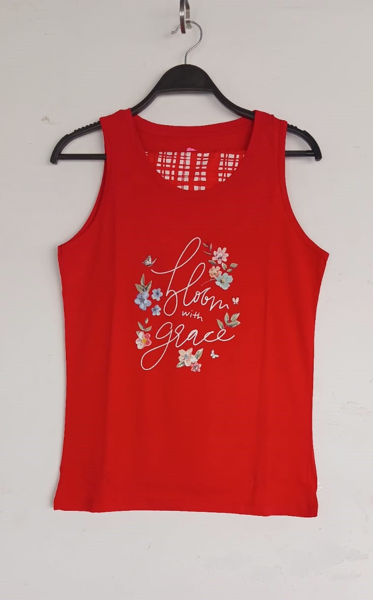 PJ Pants Red- Bloom with Grace