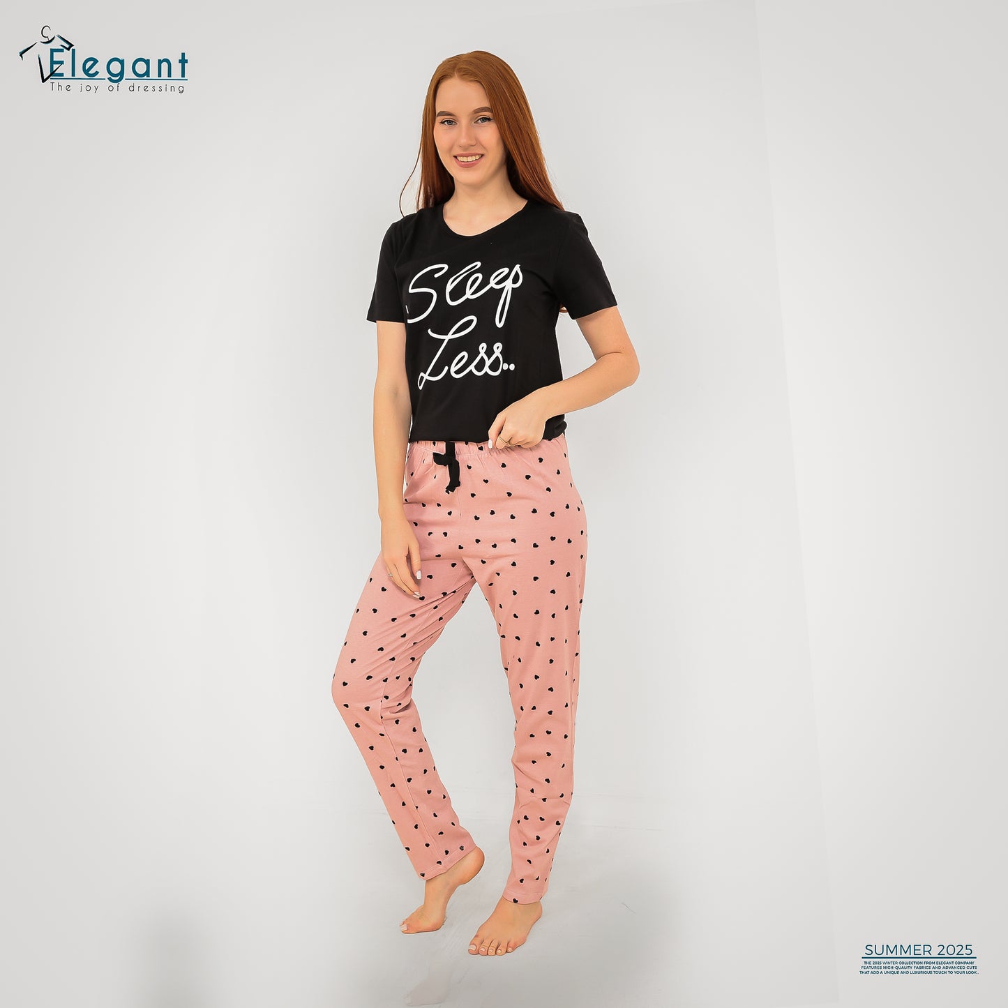 PJ Pants Cotton Black - Sleep Less