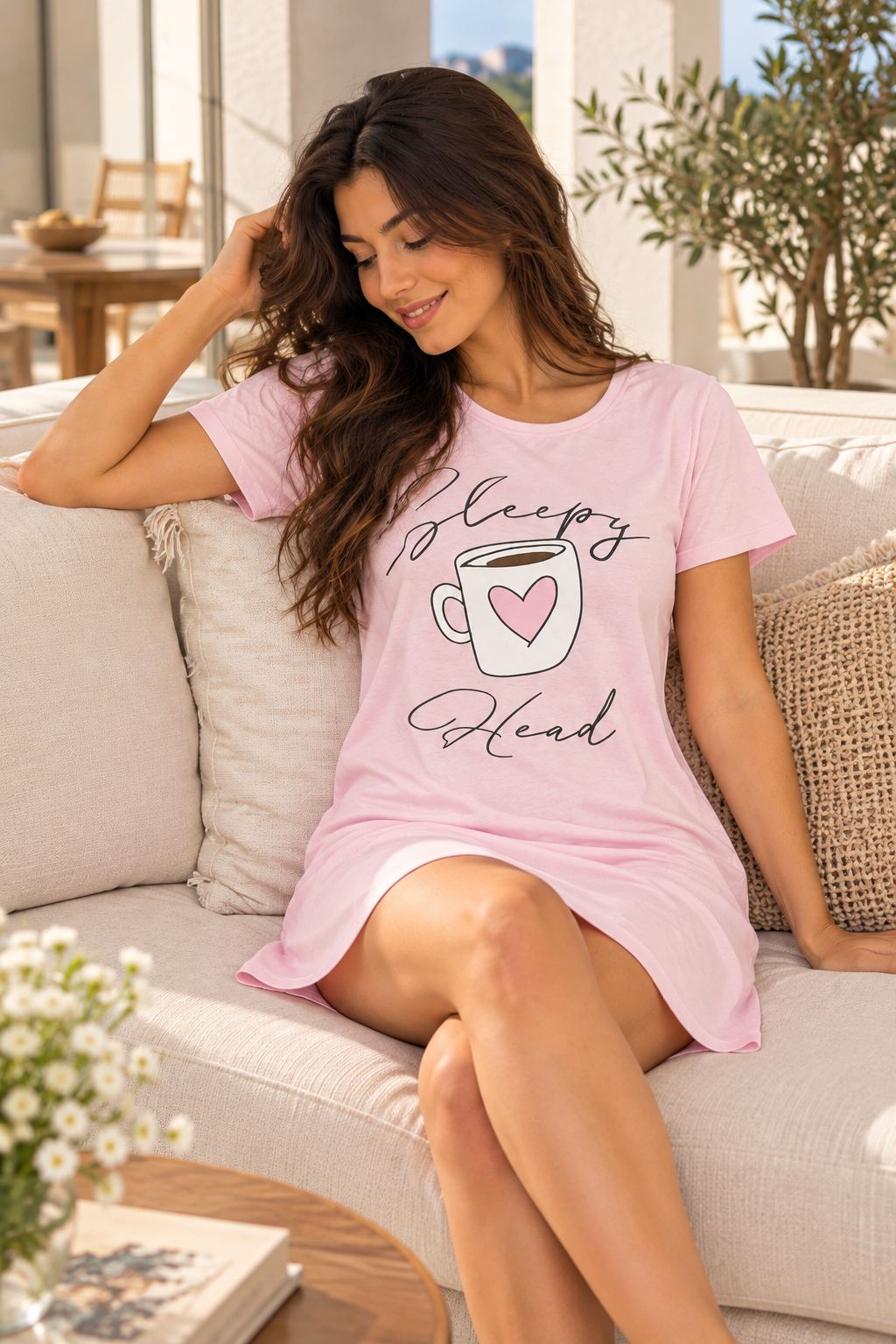 Nightshirt cotton Baby Rose - Sleepy Head
