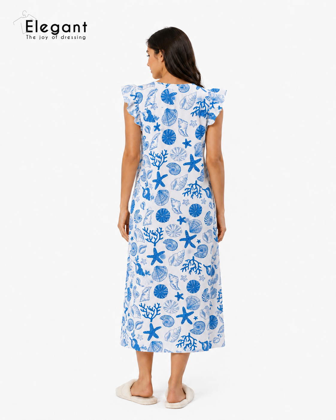 Sahel Modern Ruffles Galabeya - Summer Vibes
