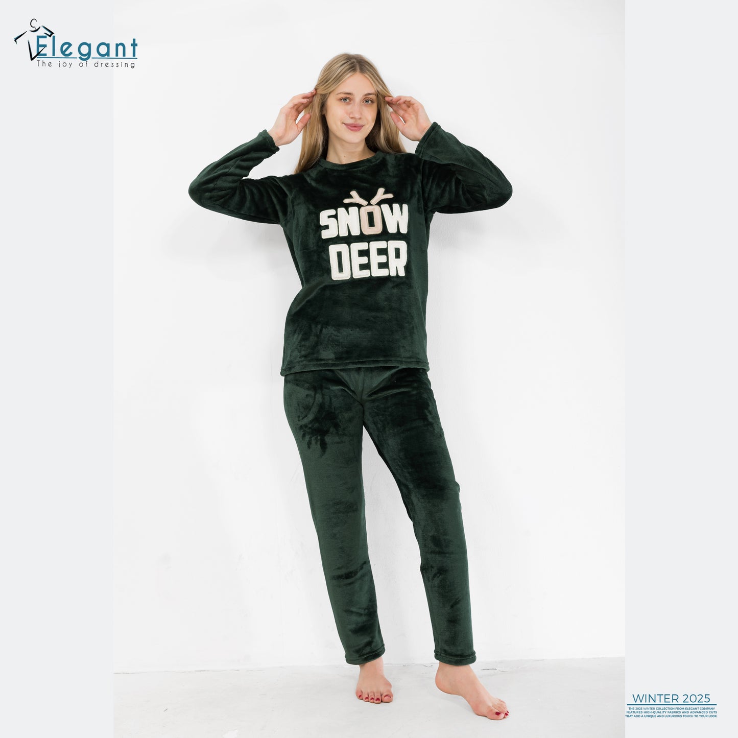 Polar PJ Emerald green - Snow Deer