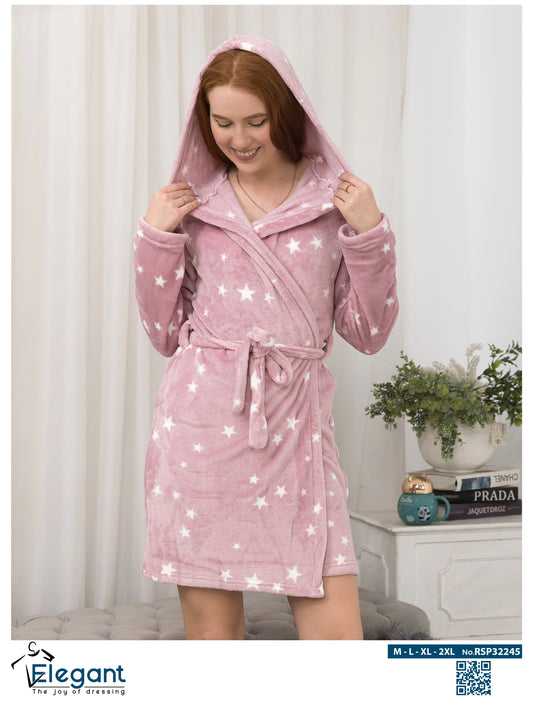 Polar Mini Robe - Starry Cashmere