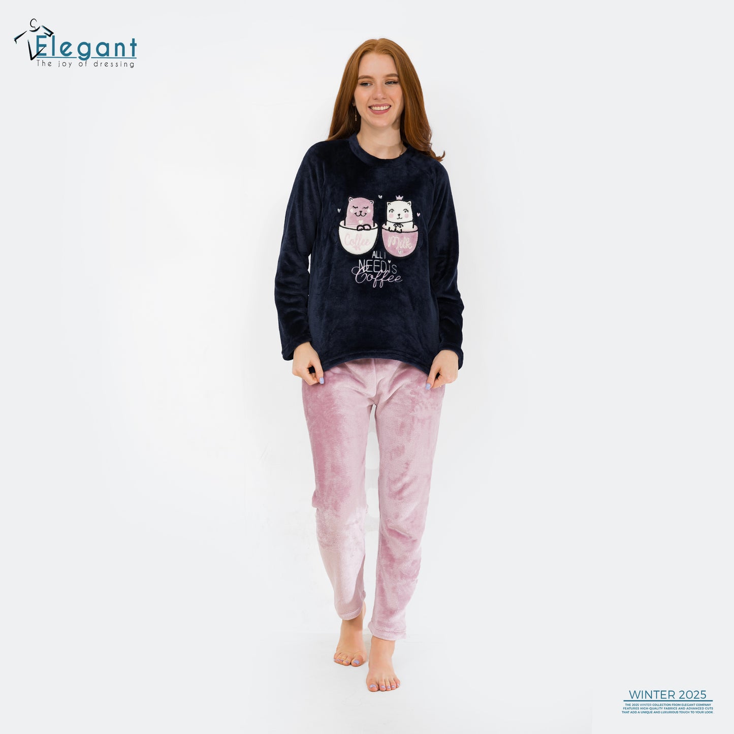 Polar PJ Navy - All i need is coffee