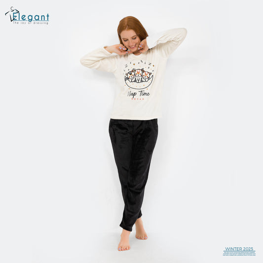 Polar PJ Offwhite/Black - Nap Time