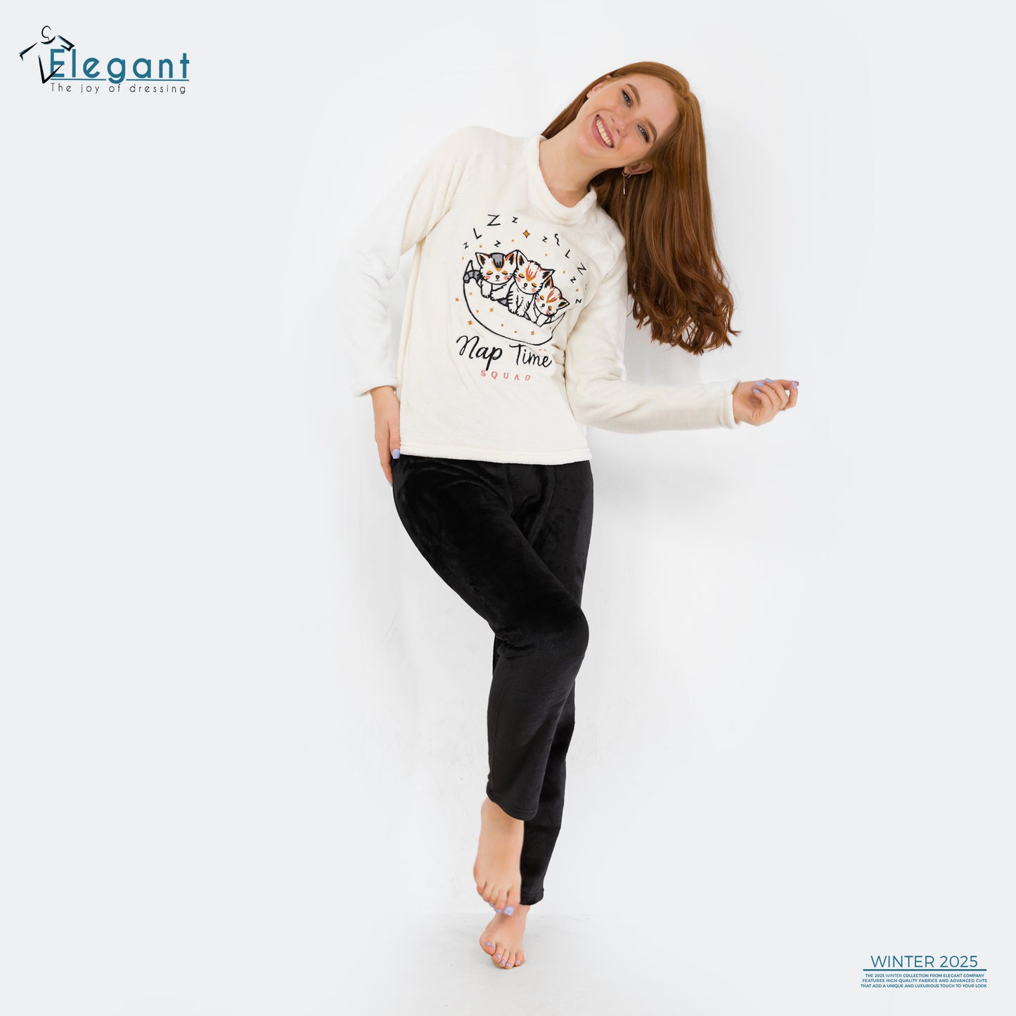 Polar PJ Offwhite/Black - Nap Time