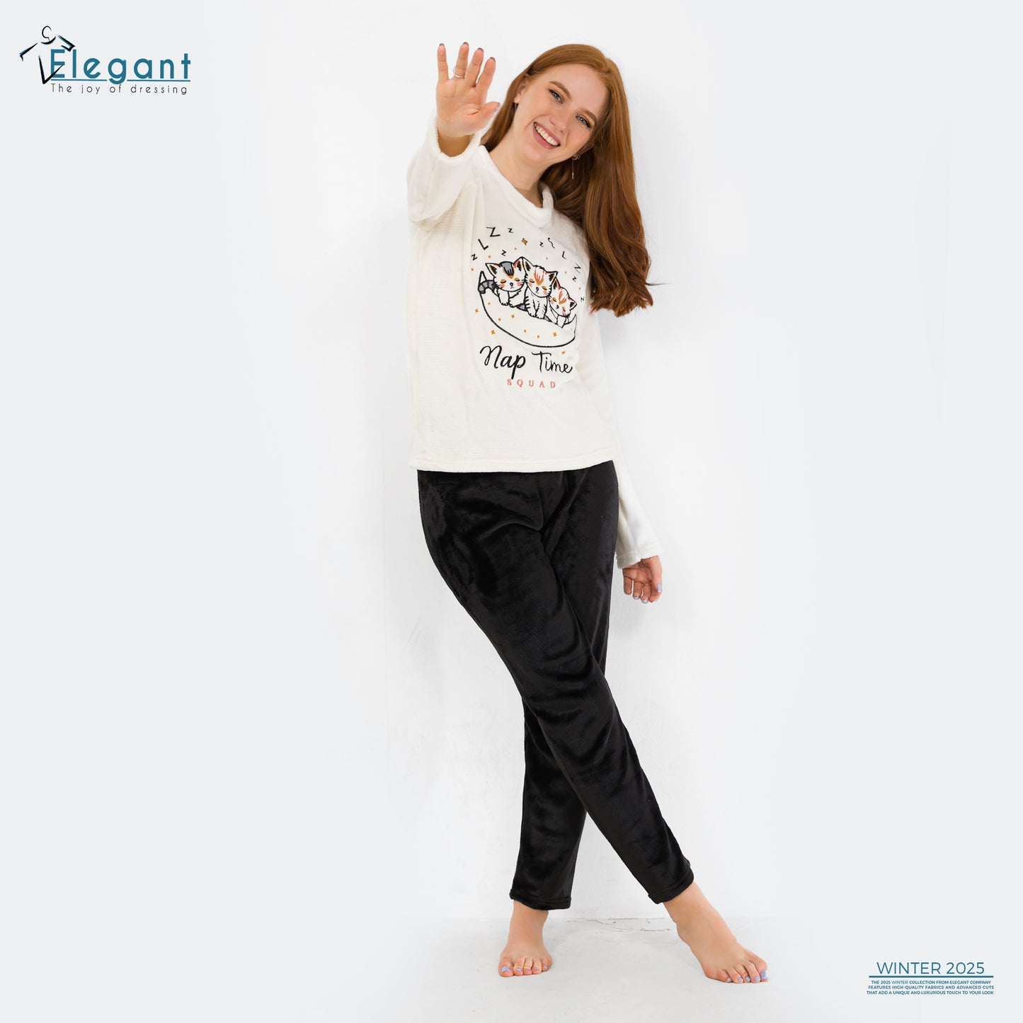 Polar PJ Offwhite/Black - Nap Time