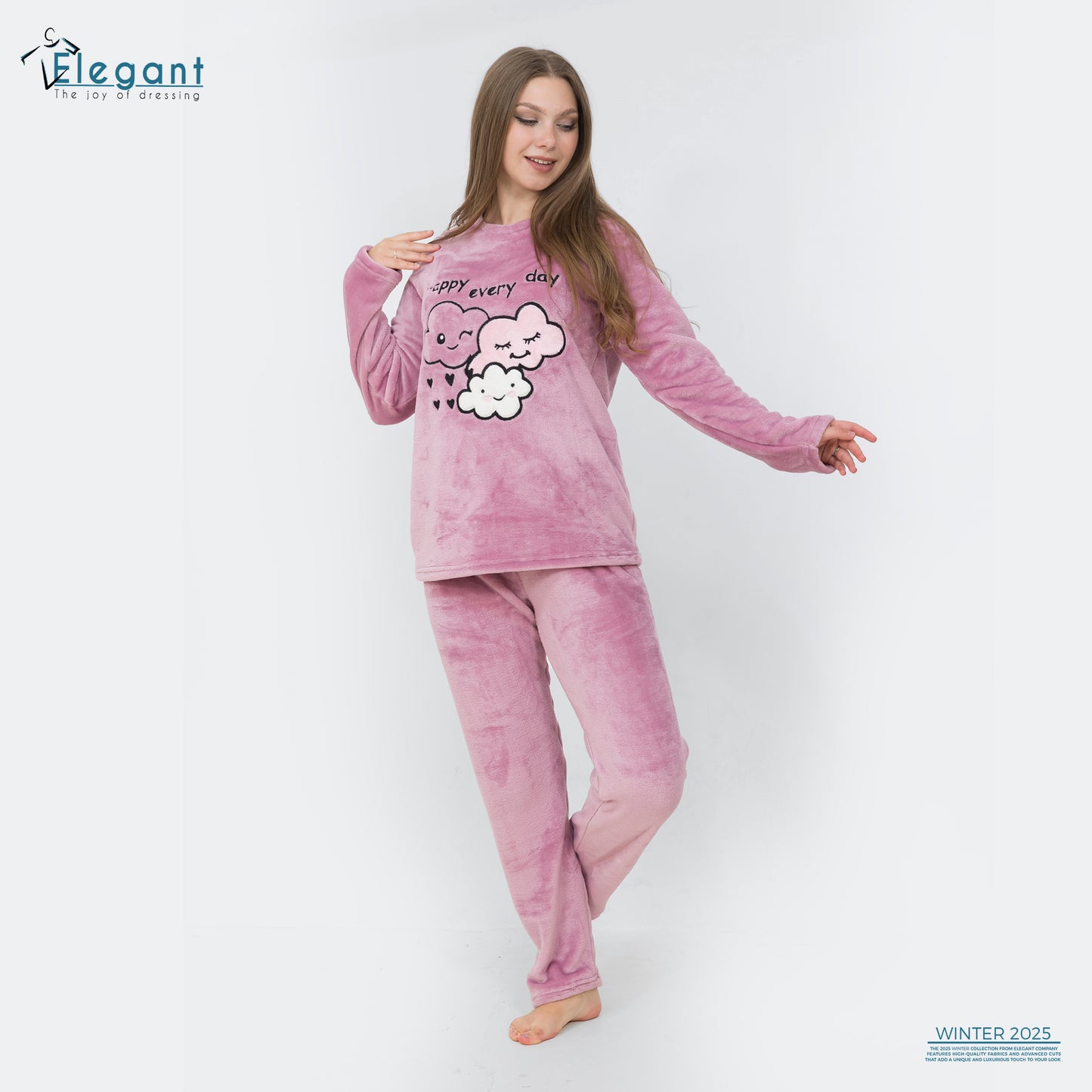 Polar PJ Dusty Pink - Happy every day