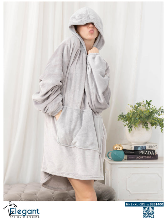Blanket Hoodie - Grey