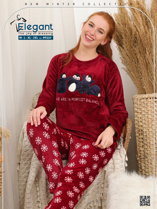 Polar PJ 3 Penguins- Red Wine