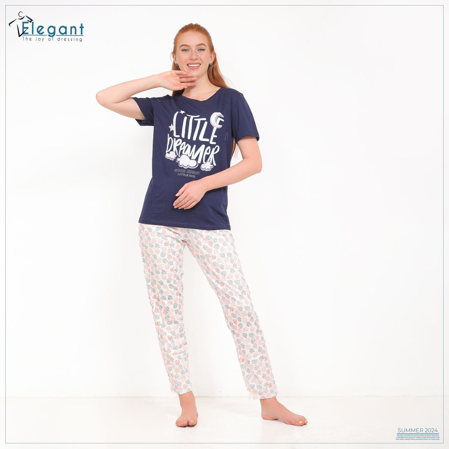PJ Pants cotton Navy - little dreamer
