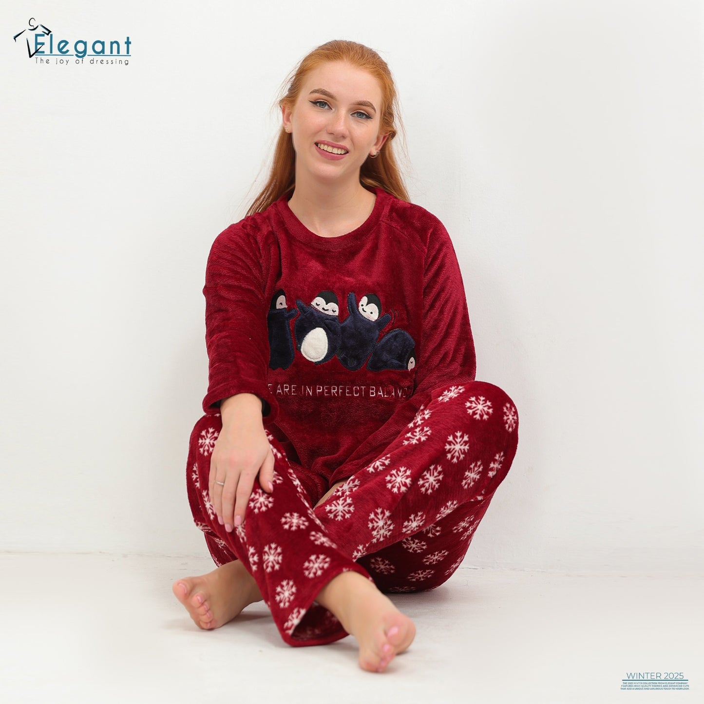 Polar PJ 3 Penguins- Red Wine