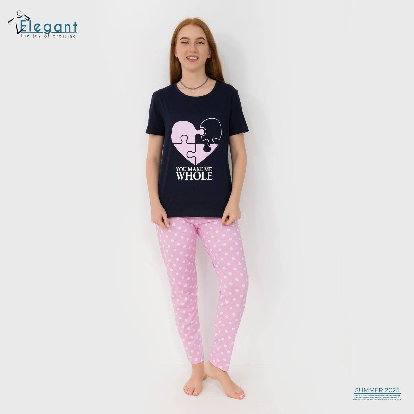 PJs Pants Cotton - Black - You make me whole