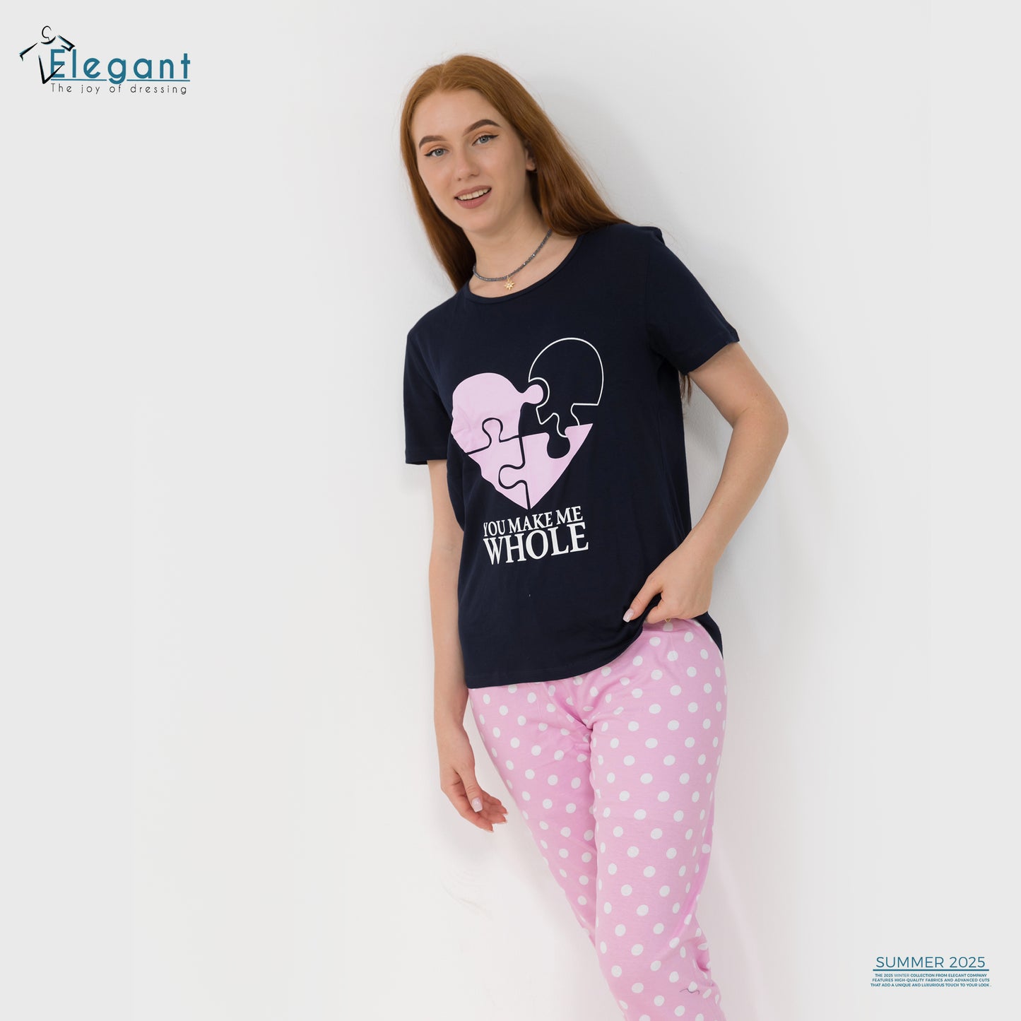 PJs Pants Cotton - Black - You make me whole