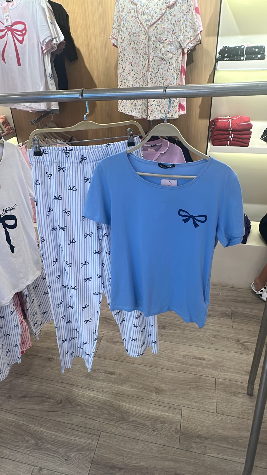 PJs Pants Cotton - My Blue Bow