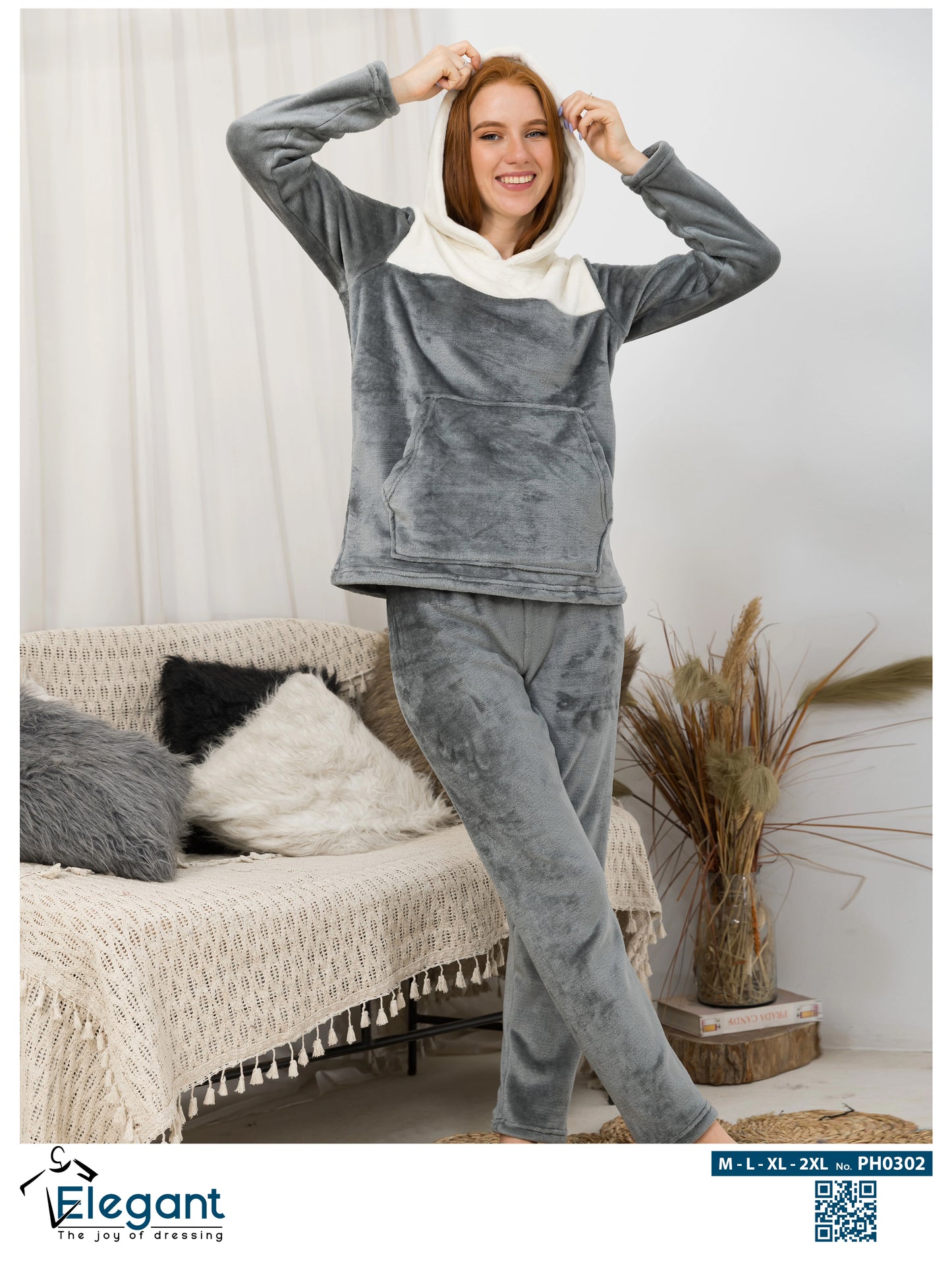 Polar PJ - Oppo Hoodie - Dark Grey