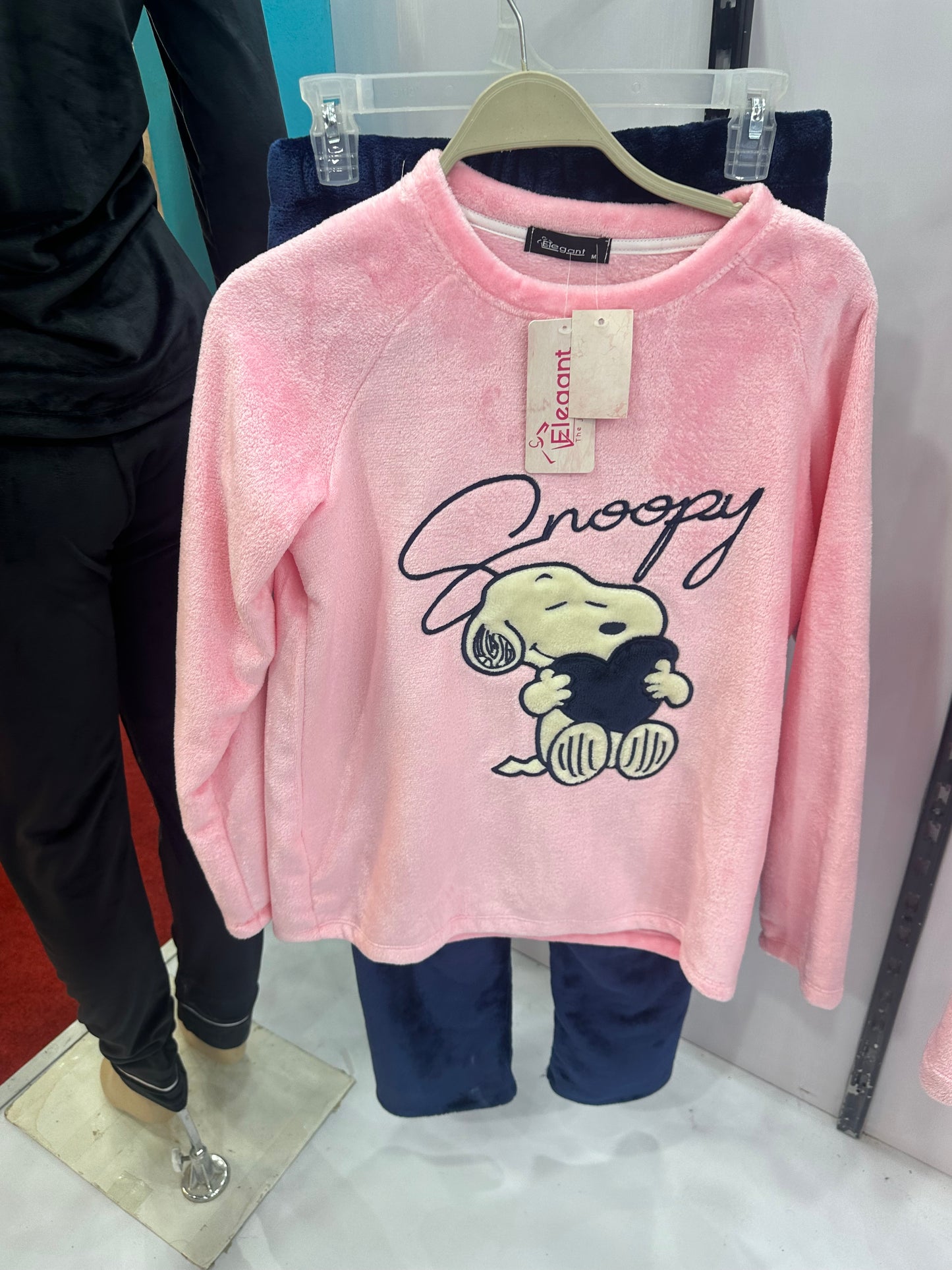 Polar PJ Rose Navy - Snoopy